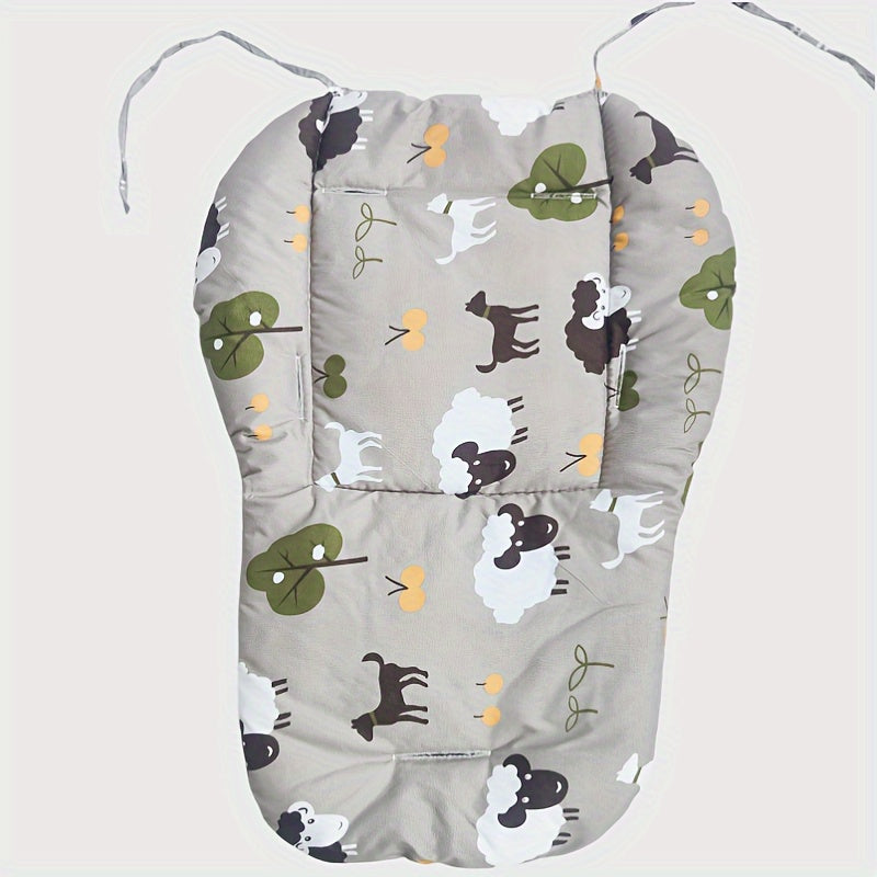 Stroller cushion, dining chair cushion, thickened stroller mat.