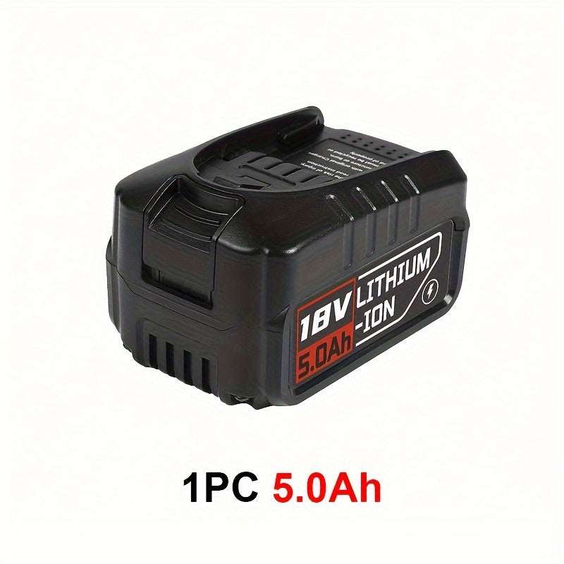 ACIGON 18V 5.0Ah Lithium-Ion Rechargeable Battery, compatible with Bosch Gloria 18V and Gardena 18V power tools. Ideal for home, dorm, gardening, and outdoor use. Made from durable PC/ABS