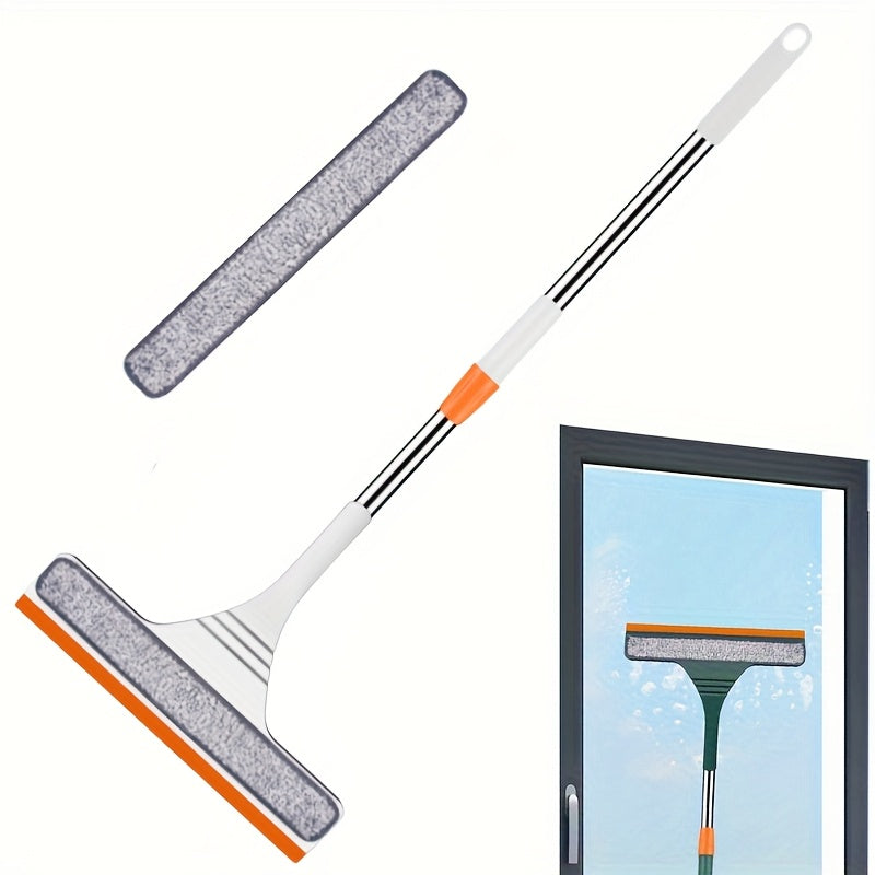 This special squeegee is designed for home use and is ideal for cleaning windows in high-rise buildings. Its double-sided scraping feature makes it perfect for tackling those hard-to-reach windows.