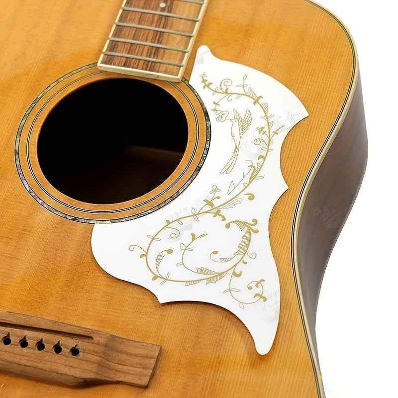 Professional acoustic guitar pickguard for 40-inch and 41-inch guitars - FF Bonfires.