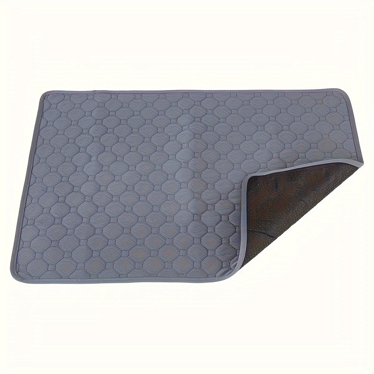 Washable waterproof dog training pad with non-slip hexagonal grip design for sofa protection, suitable for indoor use.