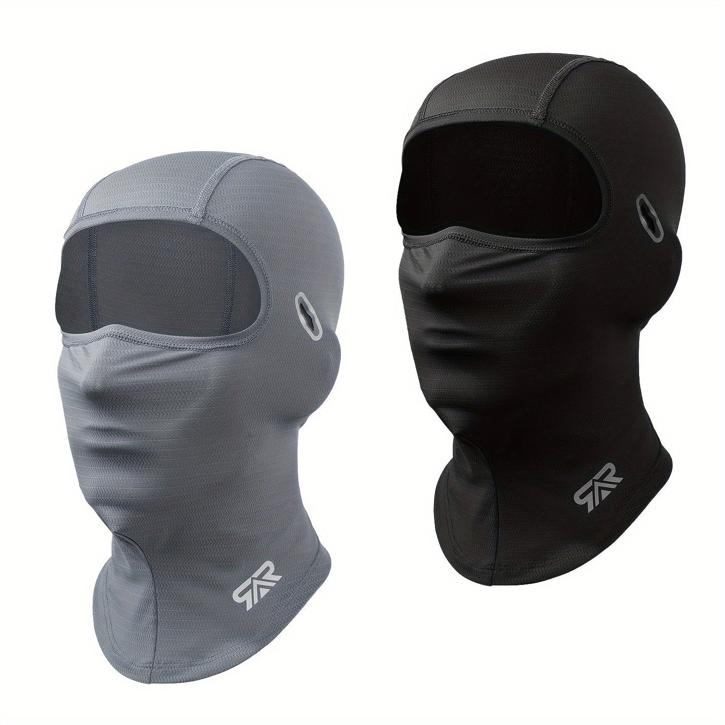 Trendy Balaclava Face Mask with Glasses Opening, Full Face Protection, Lightweight Polyamide Material, Stretchy, Wind-Resistant, Sun Protection, Fast-Drying, Knit Design, Easy to Clean, Ideal for Outdoor Activities like Hiking, Cycling, or Weekend