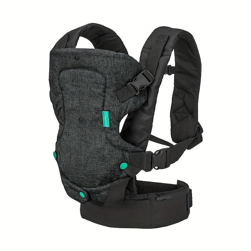 Versatile 4-in-1 Sling Carrier for Youngsters - Convenient Shoulder & Waist Support for Traveling Hands-Free with Kids