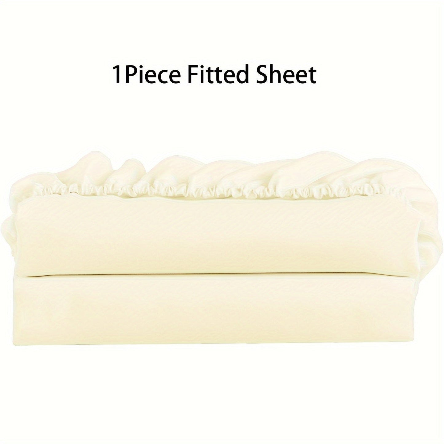 High-end hotel-style fitted sheet made from extremely soft brushed microfiber, featuring deep pockets for a perfect fit. This breathable, hypoallergenic and wrinkle-resistant bedding is machine washable and comes in a solid color with no embellishments -