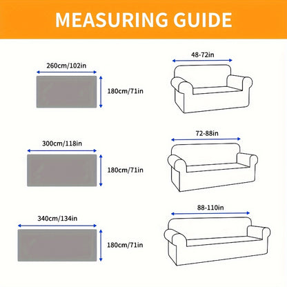 Durable Chenille Sofa Cover, ideal for Bedroom and Living Room, all-weather furniture protection.