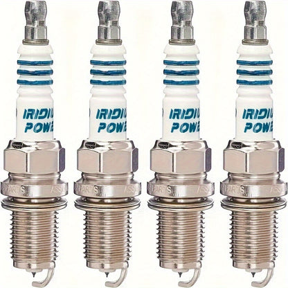 4 IK20 5304 IRIDIUM POWER Spark Plugs for various car brands.