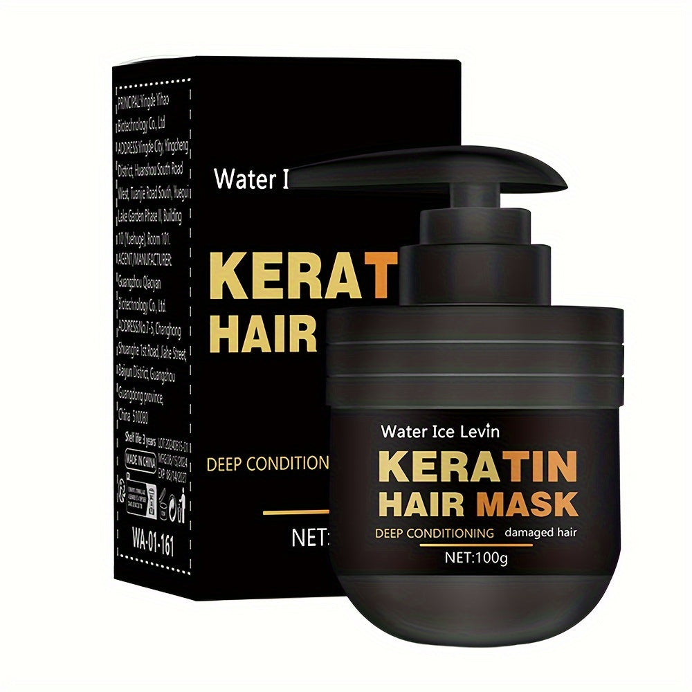 Moisturizing Keratin Hair Mask repairs and nourishes damaged, dry hair from root to tip.