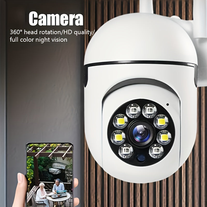 The Teruhal 1440P HD Security Camera offers smart WiFi surveillance for your home, featuring indoor motion tracking, day/night vision, and person/pet detection. It operates on a 2.4GHz Wi-Fi network and includes motion alert and live video capabilities.