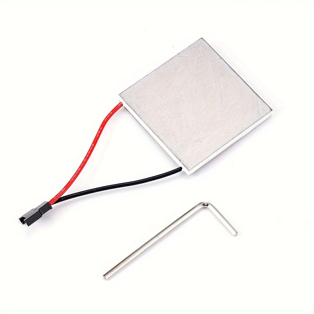 Fireplace Fan Motor Generator Chip, Metal Thermoelectric Heat Generator designed for Fireplace Fan Motors and Oven Heaters, offering a Universal Fit as an accessory.