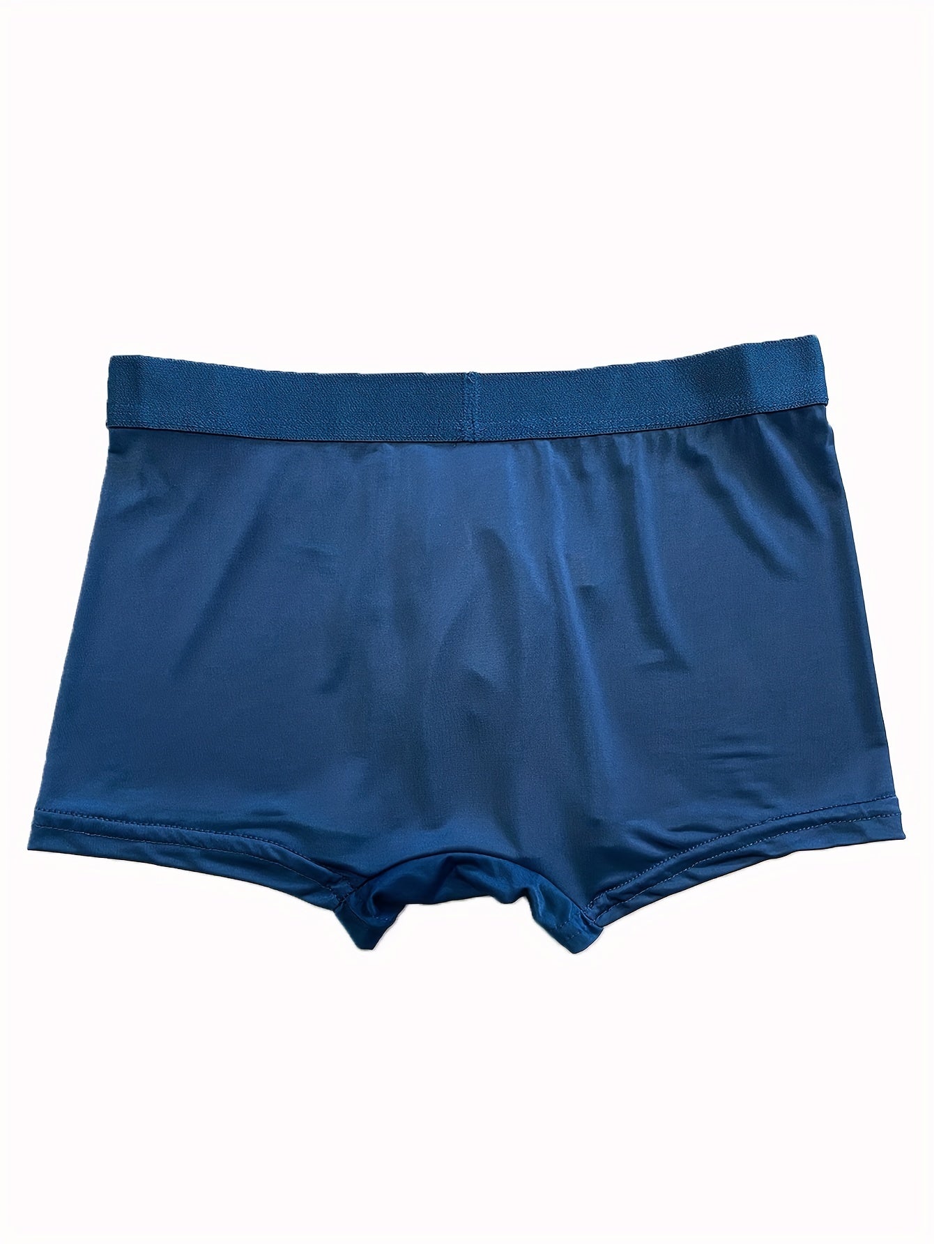 6-pack of breathable men's boxer shorts made from cool, silky, and thin fabric.