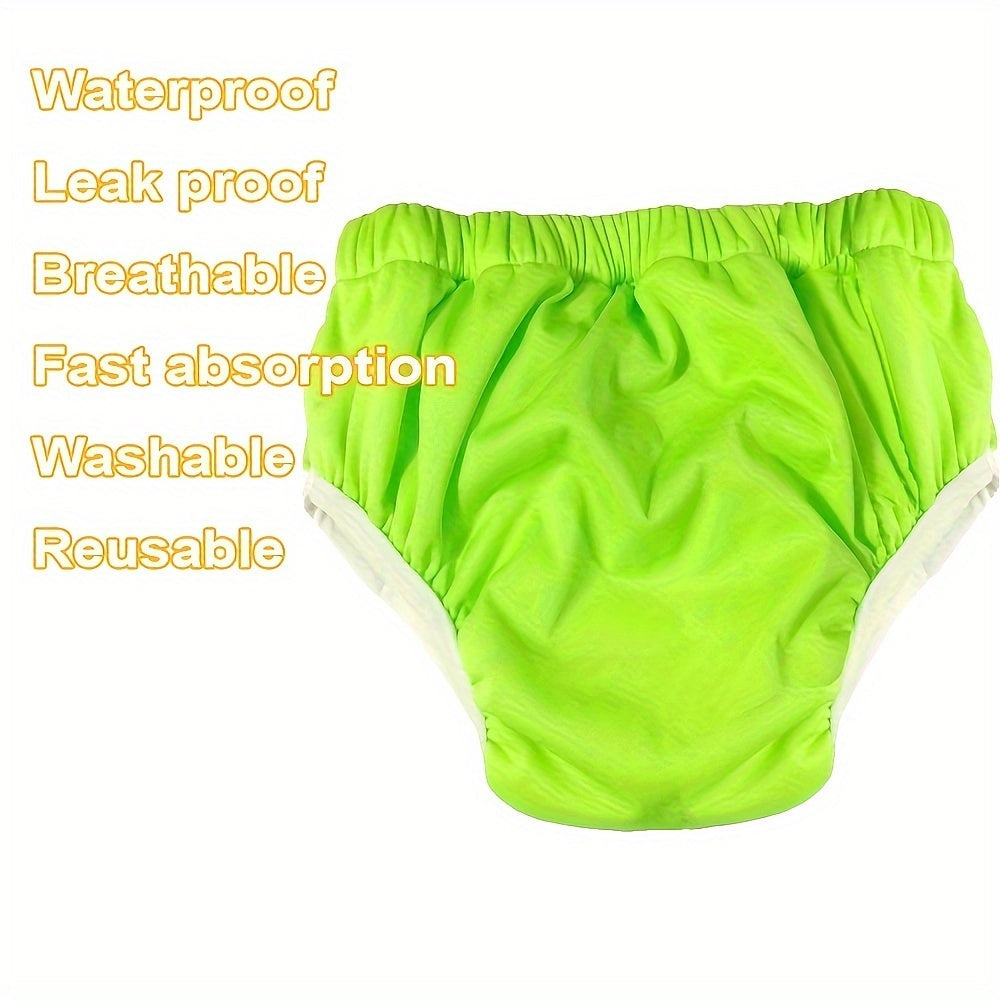 Reusable washable cloth diapers for big kids, teenagers, and adults. These leak-proof and breathable diapers are suitable for individuals weighing between 35 to 95 catties.