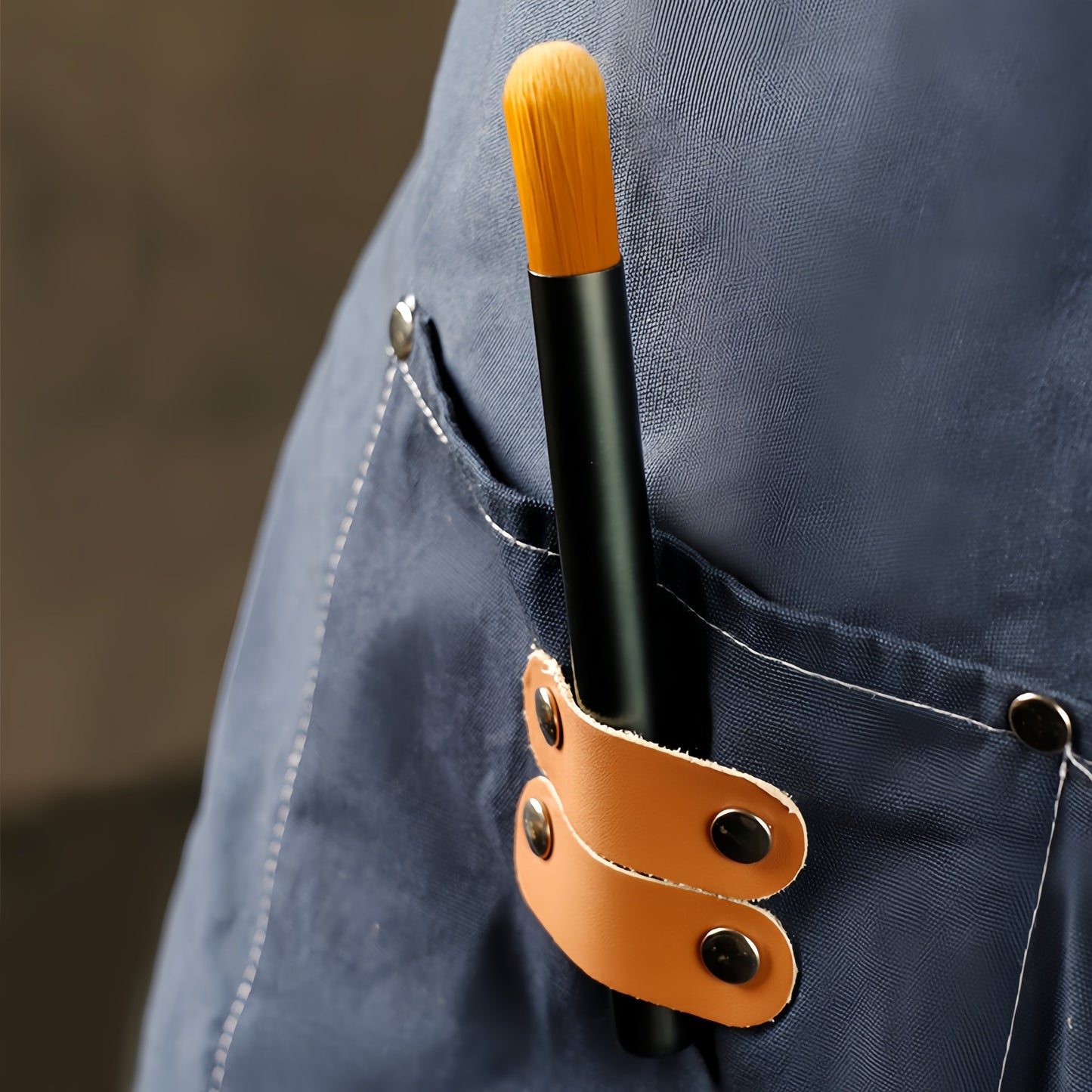 One-third Coffee Brush: Hand-cranked Grinder Cleaning Brush with Soft Bristles and Double-headed Design