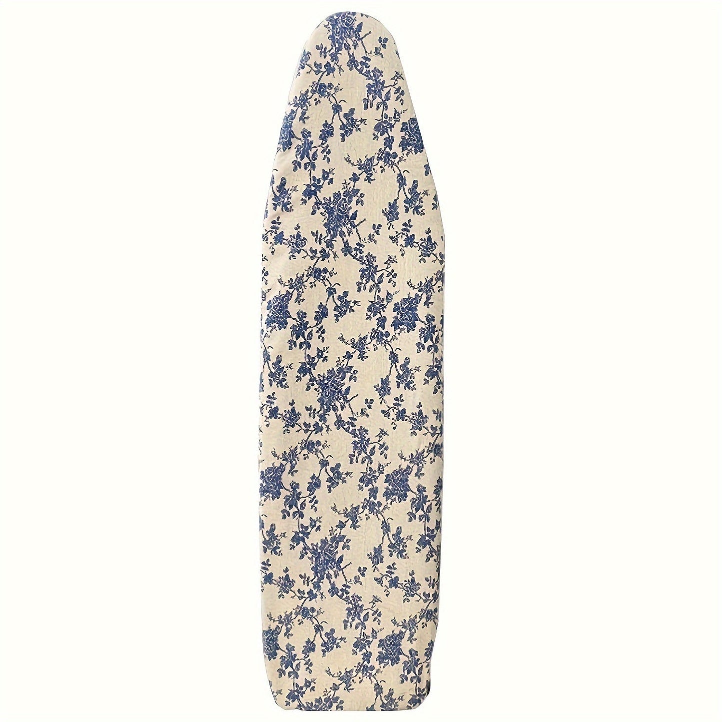 Get the Blue Rose Ironing Board Cover - Made of Strong Polyester Material, Resistant to Heat and Stains with a Secure Nose Pocket Design, Non-Slip Grip, Size 139.7cmx20