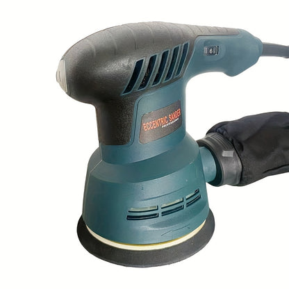 1 set includes sandpaper, speed control polishing machine, paint wall putty polisher, and woodworking wood furniture flat sanding electric machine.