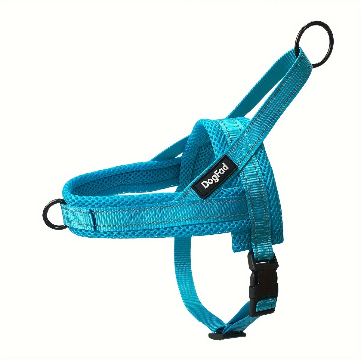 DogFad Reflective No-Pull Dog Harness - Adjustable and Escape-Proof, Hand-Wash Only, for Small to Large Breeds