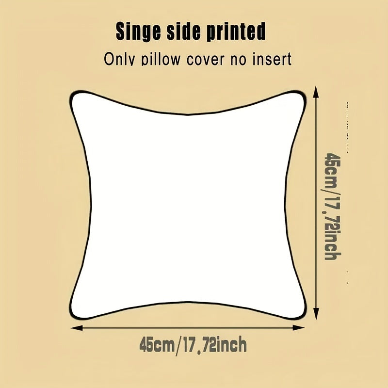 Create a custom photo and text throw pillow cover made from soft polyester knit fabric. This personalized gift is ideal for Valentine's Day, anniversaries, Christmas, birthdays, and any special occasion.