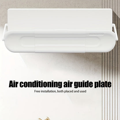 The UAO Adjustable Air Conditioner Deflector is a battery-free solution for wall-mounted ACs that prevents direct airflow, making it perfect for bedroom use. This ventilation plate is universal and requires no power.