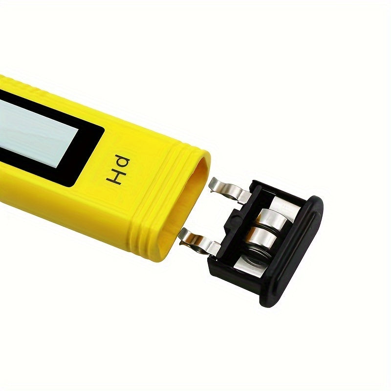 High precision PH meter for household drinking, pool, and aquarium water testing.