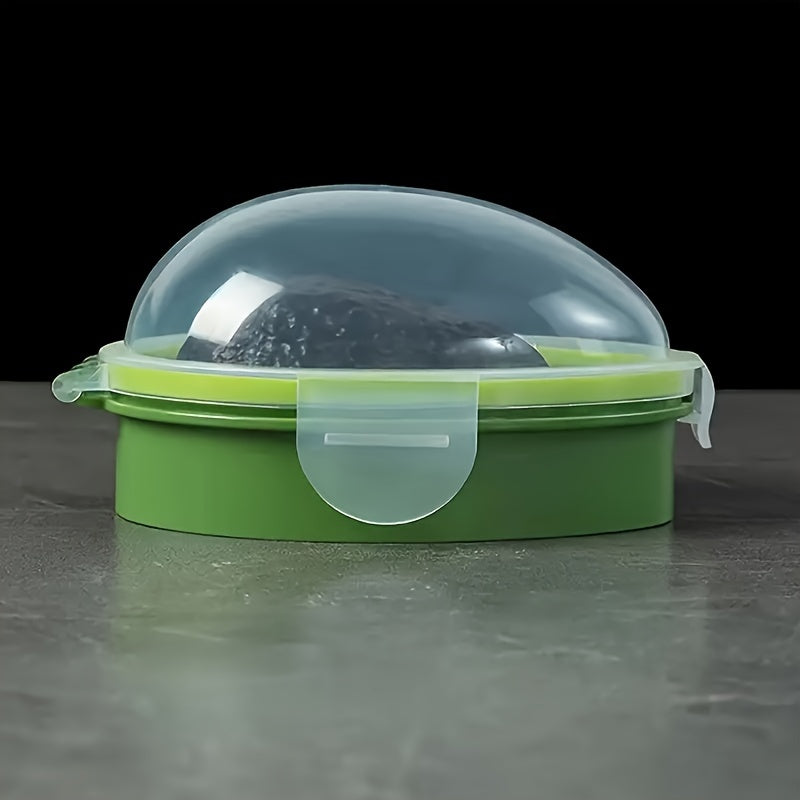 Avocado Saver Container - Keep your avocados fresh with this multipurpose green storage canister. This reusable, leakproof avocado keeper comes with a flip-top lid and is perfect for storing your avocados in the fridge. Easy to clean by hand, this