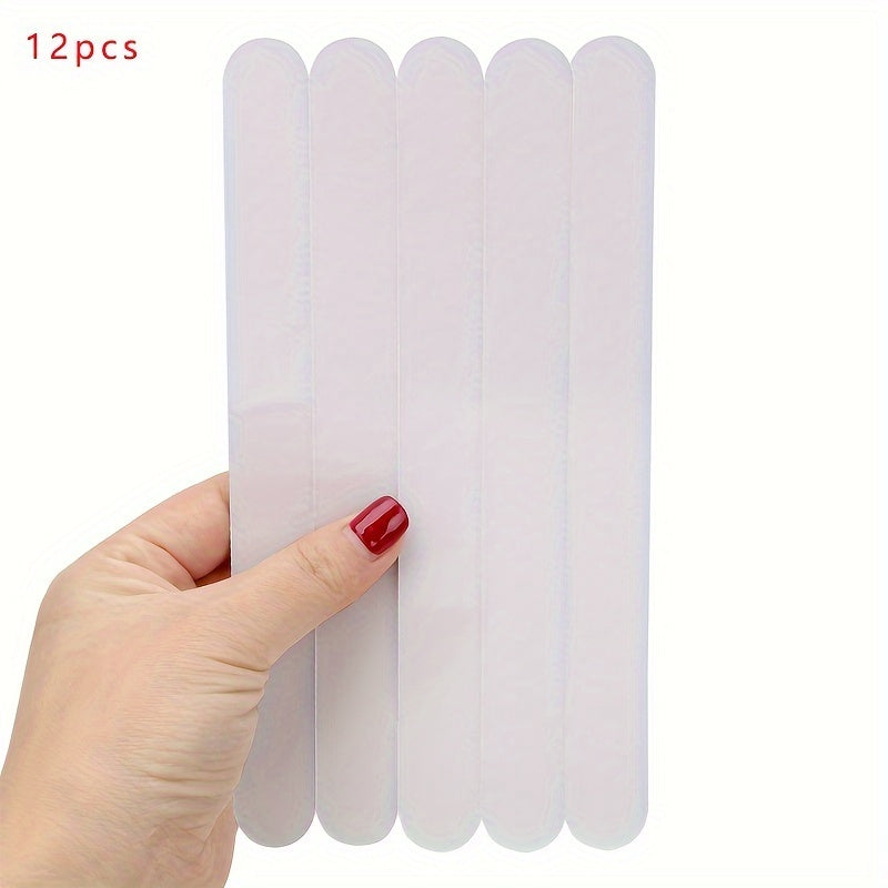 Non Slip Bathroom Mat with Grip Stickers and Safety Tape - 20x2cm PVC Shower Strips Flooring Pad for Anti-Slip Protection