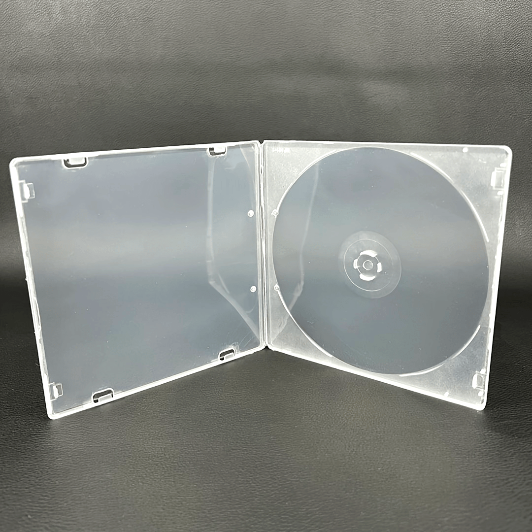 12/6 pieces of No-Brand Style Transparent Square PP CD Storage Box - A must-have for Star Chasers. This transparent standard CD box is perfect for storing albums and covers.