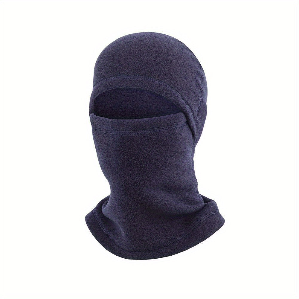 Stay warm and stylish with the 1pc Thermal Mask Multi-functional Windproof Ski Hat. Made with Polar Fleece, this sports warm hood is the perfect choice for gifts.