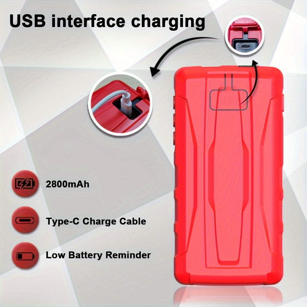 1pc UYIGAO Smart Digital Multimeter with Auto-Ranging TRMS, 6000 Counts, Slip-Resistant Grip, Measures AC/DC Voltage, Current, NCV, Ohm, Amp, Resistance, Diodes, Continuity, Capacitance