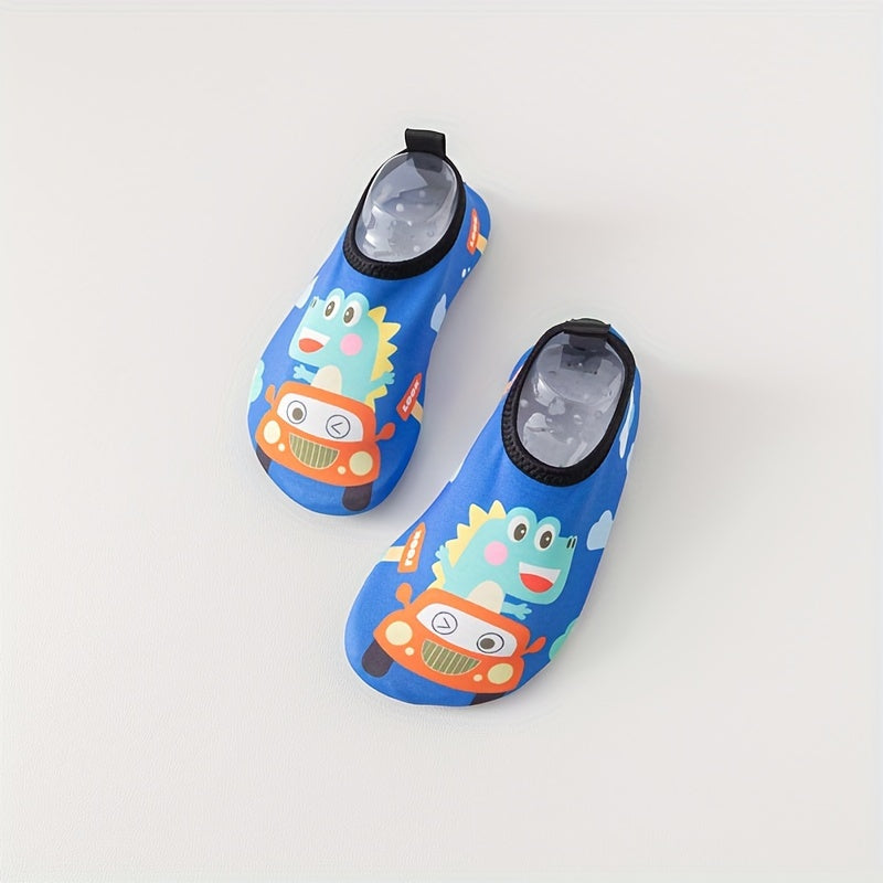 Lightweight slip-on water shoes for baby girls, perfect for swimming, walking, and yoga in spring and summer.