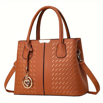 Mother's Day gift for mom: Large capacity women's bag - new commuter handbag, simple tote bag, fashionable and versatile shoulder crossbody bag.