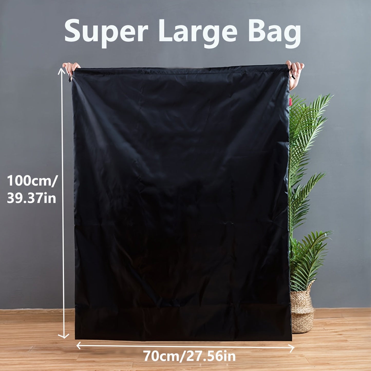 One or two pieces of Nylon Laundry Bags featuring a drawstring closure. These machine washable bags are perfect for storing dirty clothes during travel or for delicate items. They are heavy-duty and easy to fit into baskets or hampers. Each bag measures