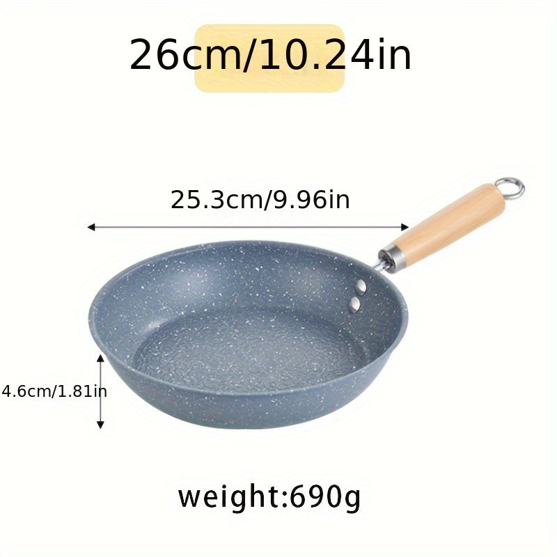 High Quality Cast Iron Skillet with Non-Stick Coating - Great for Cooking Eggs, Steak & More - Sturdy, Simple to Maintain - Ideal Holiday Present