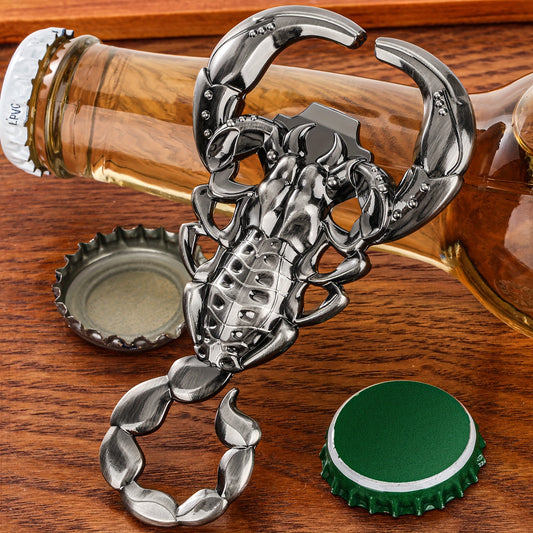 1pc Scorpion Bottle Opener, perfect for gifts for men, kitchen supplies, and wine accessories. Ideal for birthdays and Christmas.