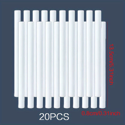 Humidifier replacement filter cartridges in quantities of 5, 10, 20, 30, and 50. Can be cut to desired length for easy replacement.