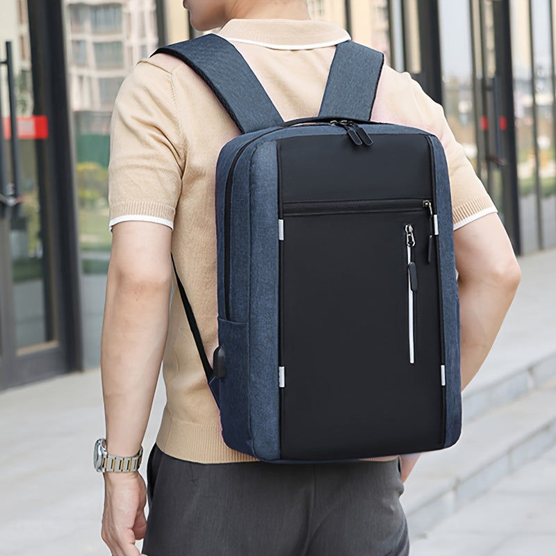 Stylish laptop backpack for Valentine's Day ideal for daily commuting and business. Includes three-piece set with large storage capacity for books and waterproof, durable design for travel.