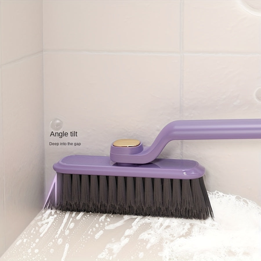 Get the job done with ease using our 3-in-1 Tile Cleaning Brush made of durable polypropylene. Featuring a 360° rotating head and reusable scrubber, this tool is perfect for cleaning bathrooms and kitchens. Ideal for walls, floors, and window tracks, the