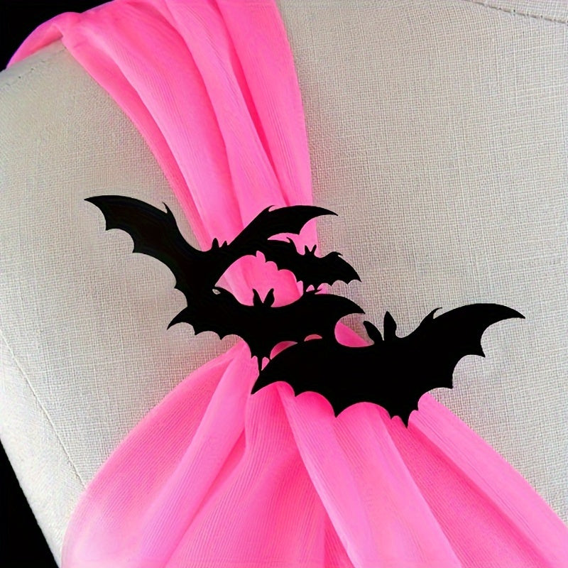 Unique Vintage Bat Brooch - Spooky Plastic Halloween Pin in Animal Shape - Perfect Gothic Jewelry Accessory for Costumes and Outfits