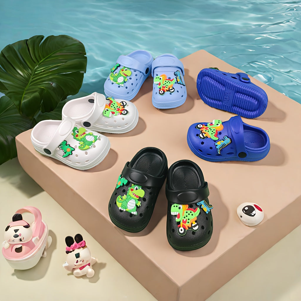 Kids' Summer Clogs - Breathable EVA Sandals with Cartoon Design - Perfect for Indoor/Outdoor wear.