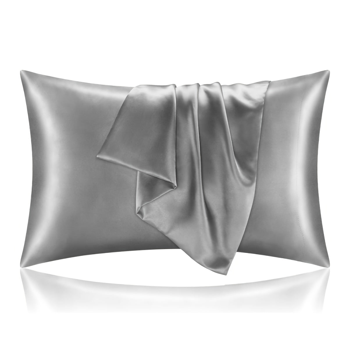 Luxurious Pillowcase designed for Hair and Skin, made with Ultra-Soft and Skin-Friendly materials, includes 1 piece with Envelope Closure. Perfect Gift for Both Women and Men.