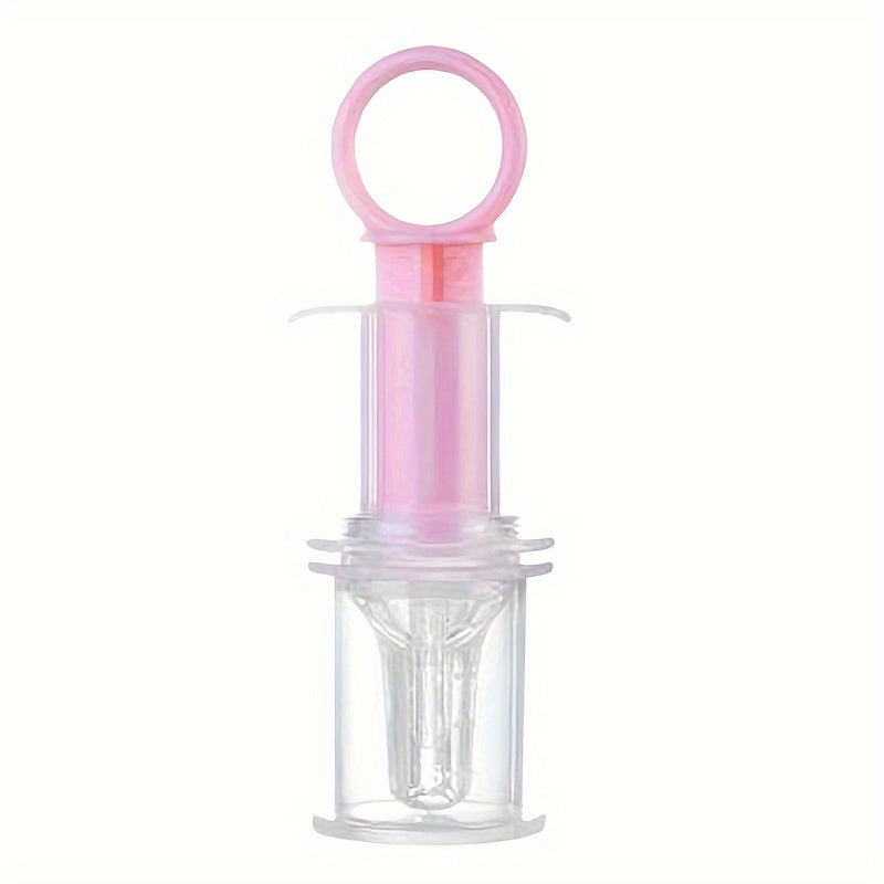 Silicone Baby Oral Syringe - BPA Free, Medicine Dropper Pacifier, Soft Infant Essentials Feeding Utensils with Nipple Pacifier for Medicine, Water, Juice