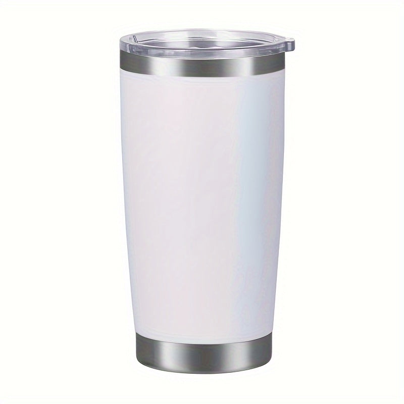 20oz stainless steel travel mug with double wall insulation and secure lid - ideal for holidays like Christmas, Halloween, Easter, Hanukkah, and Thanksgiving.