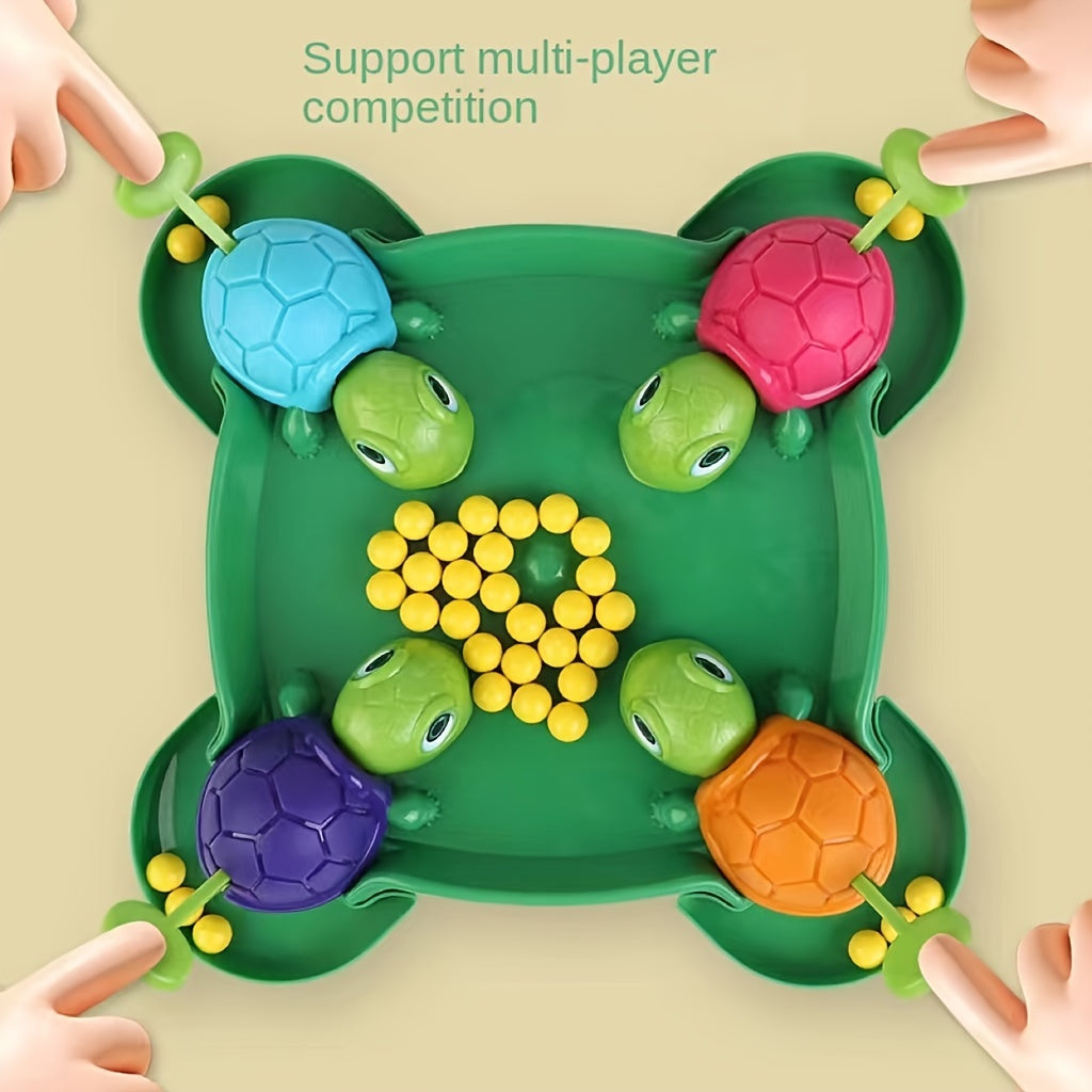 Little Turtle interactive party game featuring beans, beads, and competitive play.