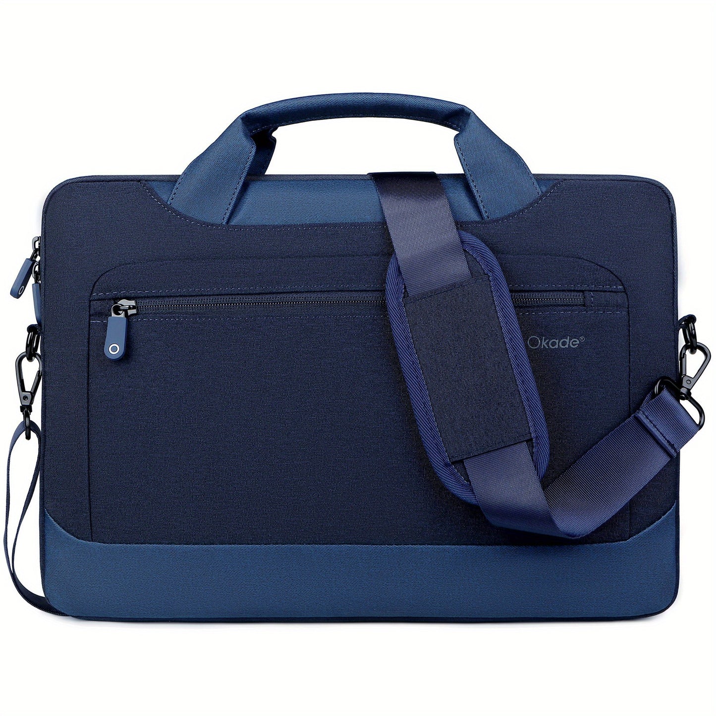 Okade T62 Laptop Bag: Lightweight, Shockproof, Waterproof, 33.78cm - 40.64cm Laptop & Tablet Compatible, Adjustable Strap, Detachable Shoulder & Trolley Handle, Polyester Lining, Minimalist