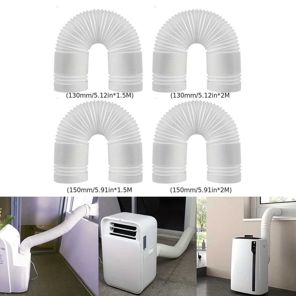 Efficient Cooling with Flexible, Thickened PP Steel Wire and Corrugated Design in Portable Air Conditioner Exhaust Hose