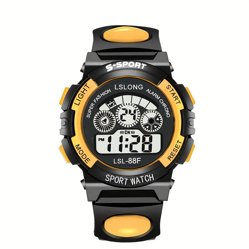 [Top Pick] Korean Trendy Digital Sports Watch for Men and Women - Waterproof, Luminous, Multifunctional Outdoor Watch - Ideal Gift Idea