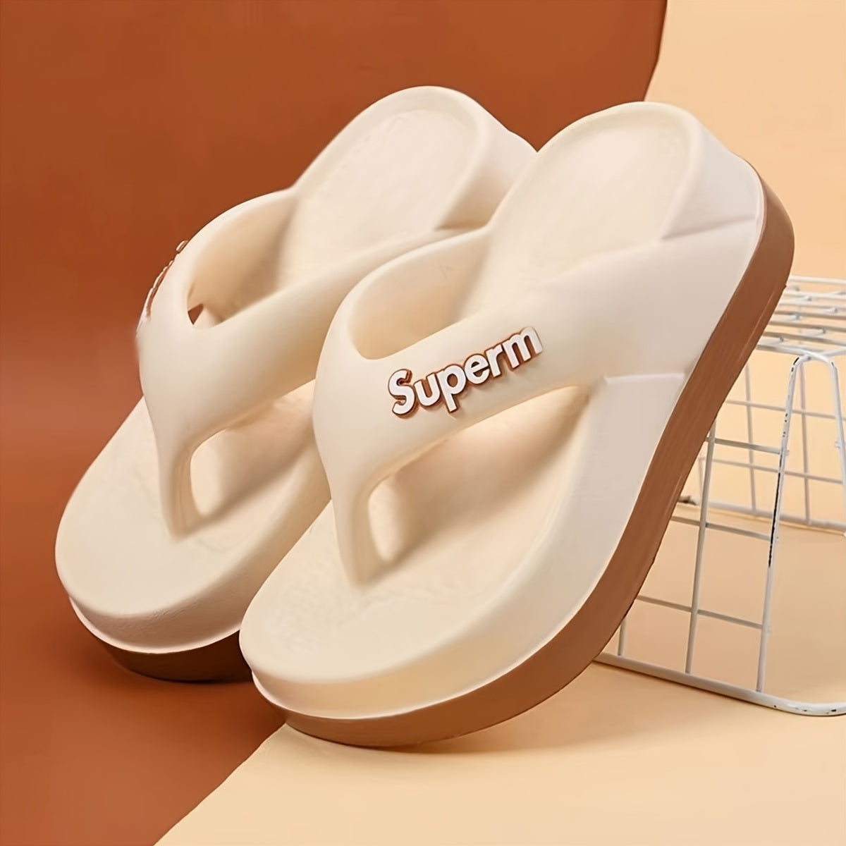 Women's Summer Sandals & Slides: Comfortable EVA Flip Flops with Thick Anti-Slip Sole, Open Toe, Stylish Beach Slippers