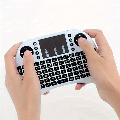 [Popular] Wireless 2.4G Mini Keyboard with Touchpad - Perfect for Android TV, Smart TV, Projector, PS3, and more!