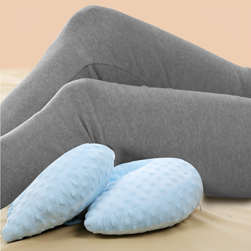 Maternity Pillow for Pregnancy, Provides Side Sleeping Support for Belly, Waist, and Back, Includes Small Pillow