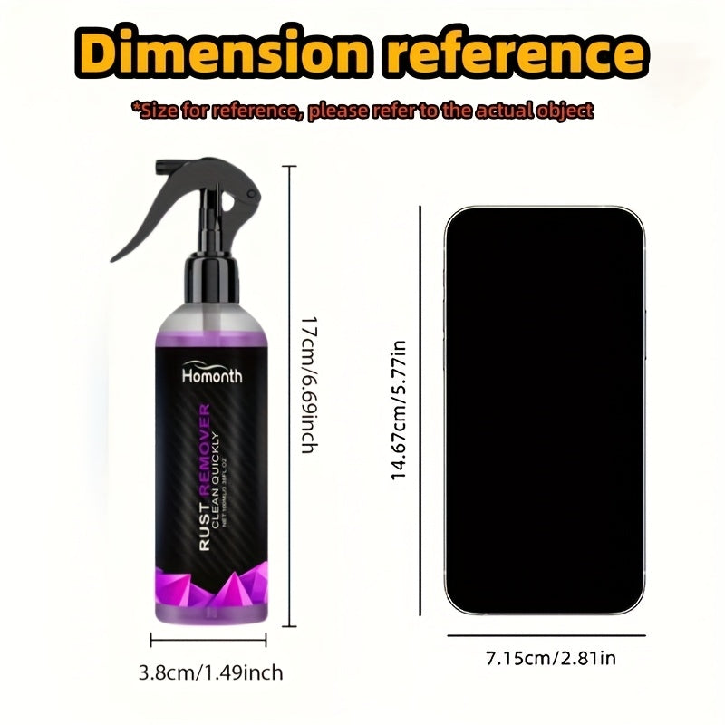 Protect your vehicle from rust with RustGuard Car Metal Rust Remover and Protector Spray. This anti-oxidation conversion coating requires no electricity and is a must-have in your home tool kit for cleaning and protecting vehicle parts.