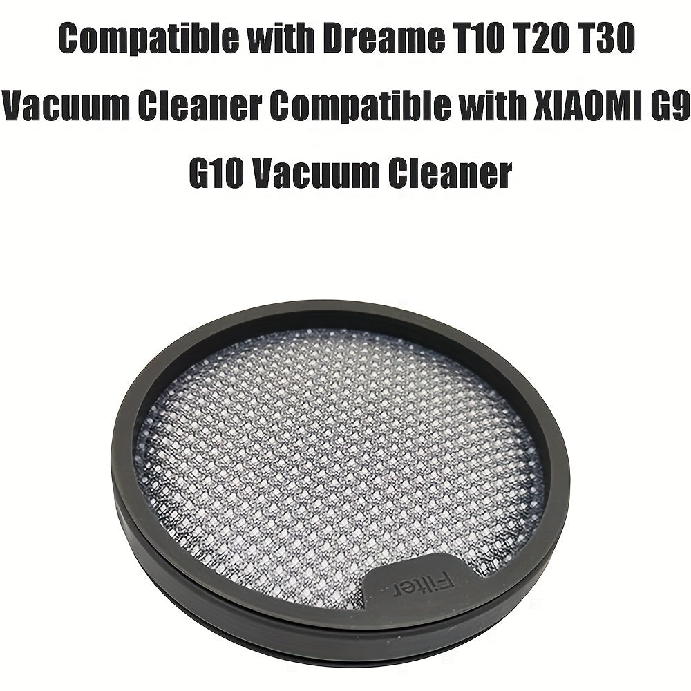 1, 2, or 4 pieces of HEPA pre-filters available for Dreame T10 T20 T30 and Xiaomi G9 G10 vacuum cleaners. These durable and washable replacement parts ensure effective filtering.