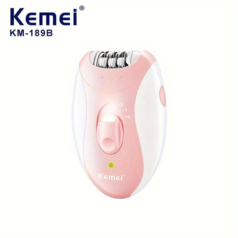 Kemei KM-189B Hair Removal Device: stylish, portable USB shaver for private trimming.